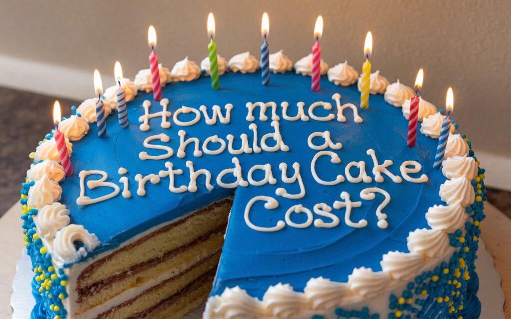 How Much Should a Birthday Cake Cost?