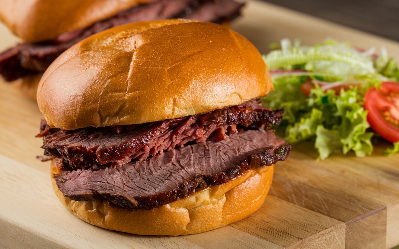 What is a Brisket Sandwich Made Of?