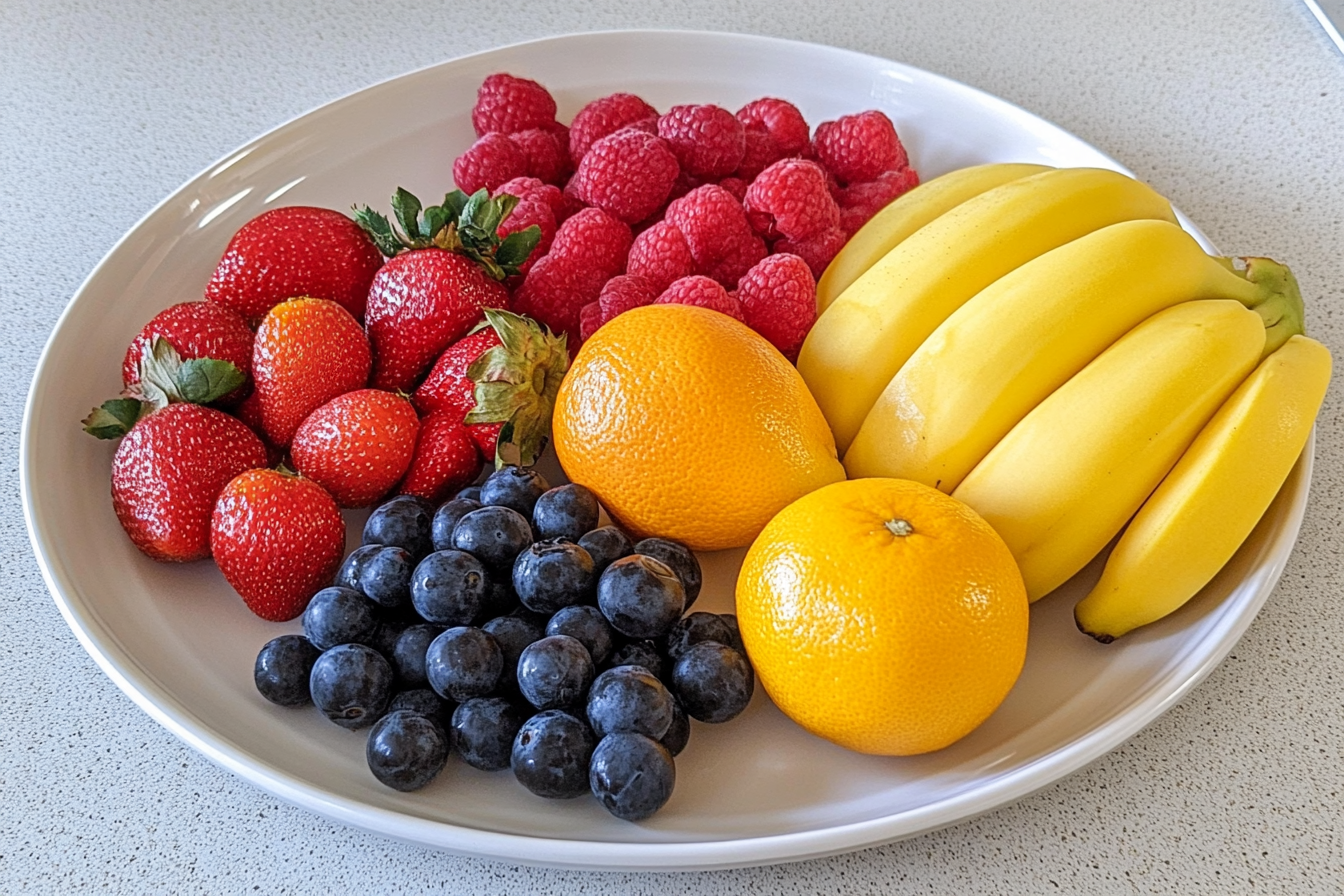 What should be in a fruit platter?