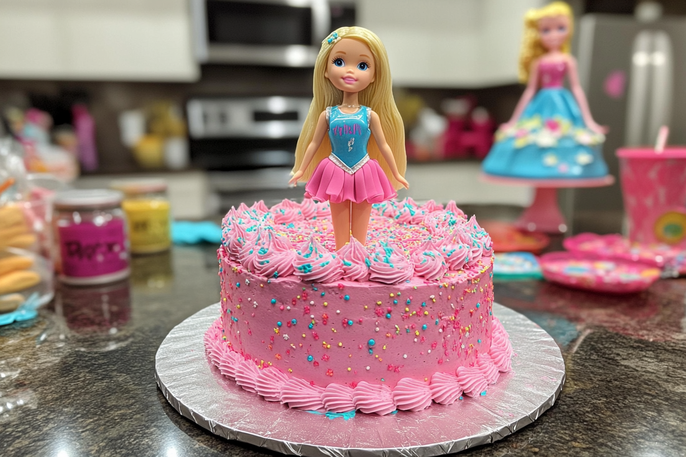 barbie cake