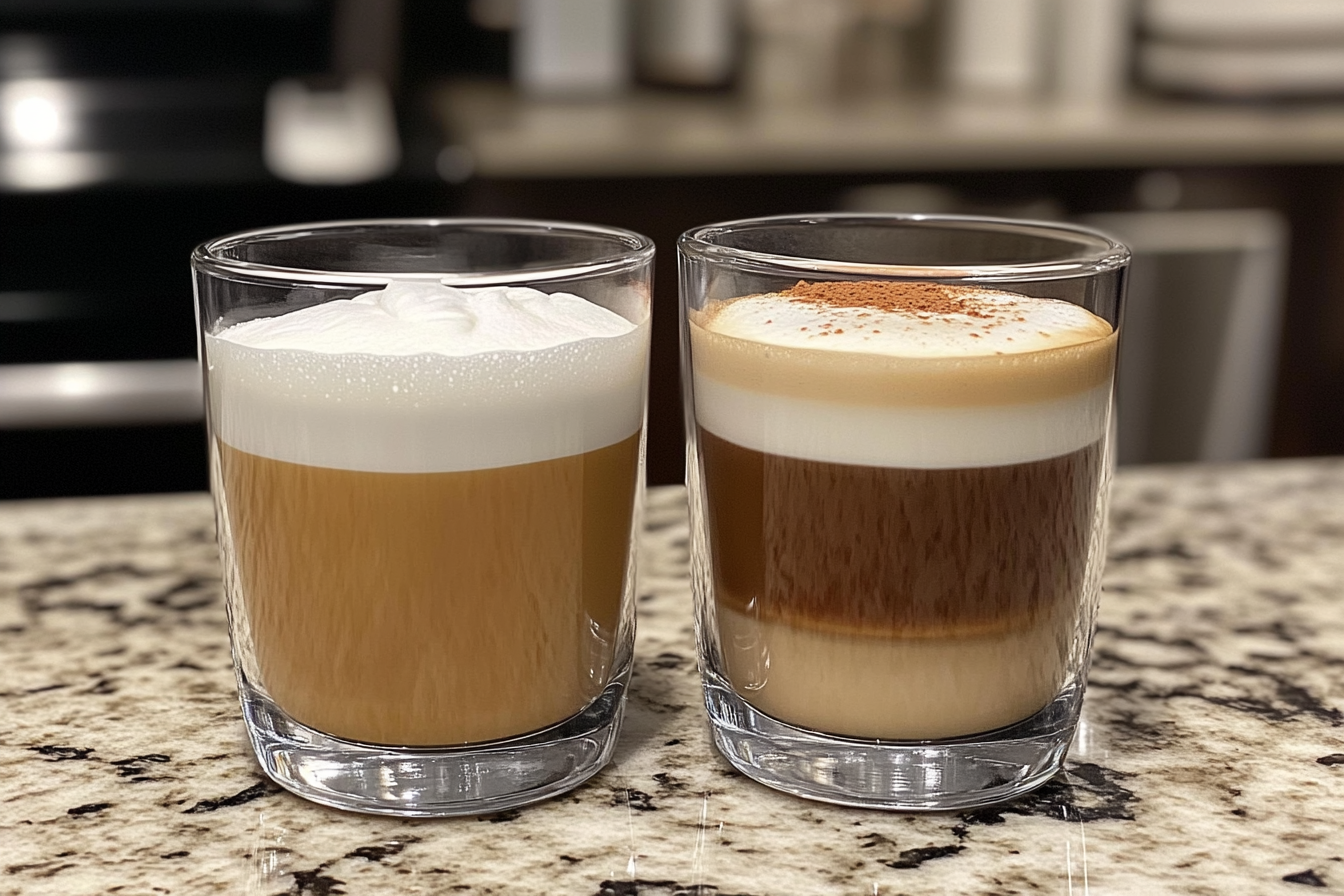 What is a cortado vs. macchiato?