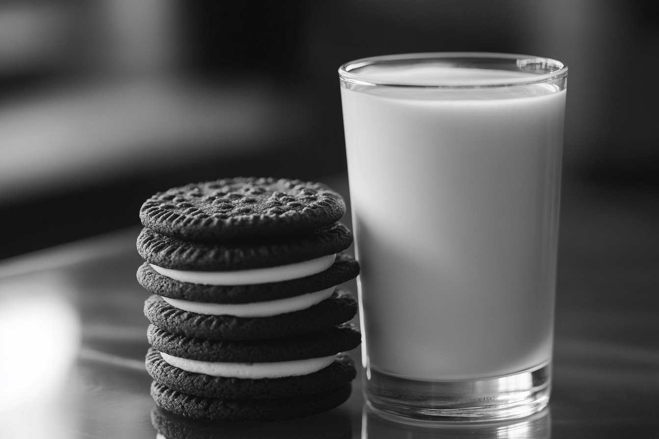 Why do Americans dip cookies in milk?
