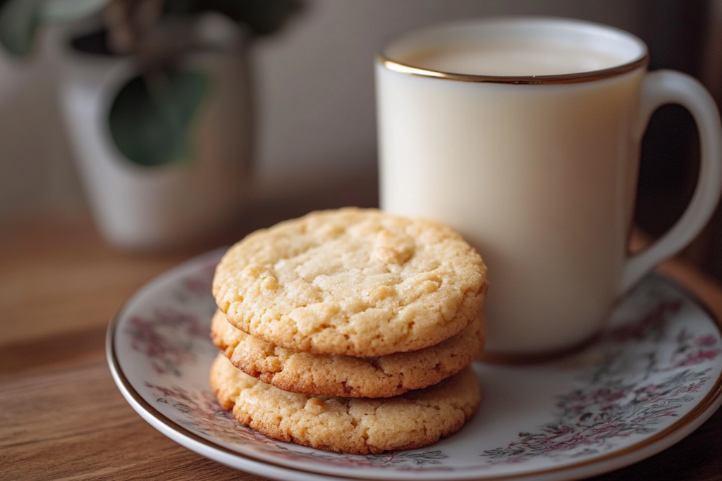 Why do Americans dip cookies in milk?