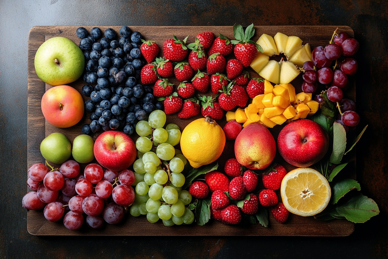 What should be in a fruit platter?
