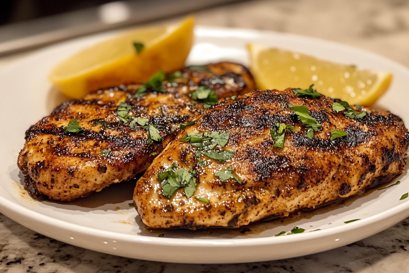 blackened chicken alfredo