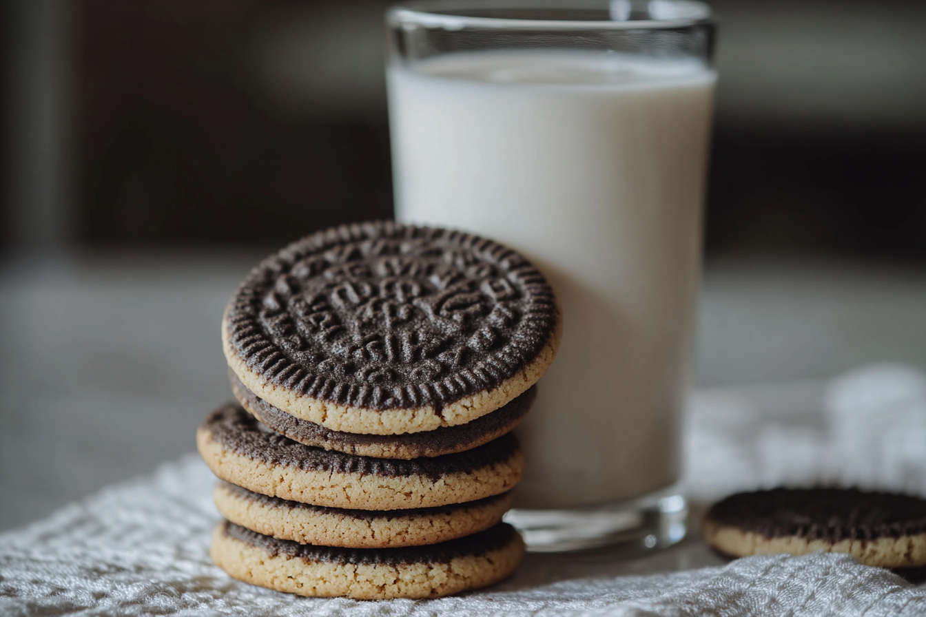 What does milk do to a cookie?