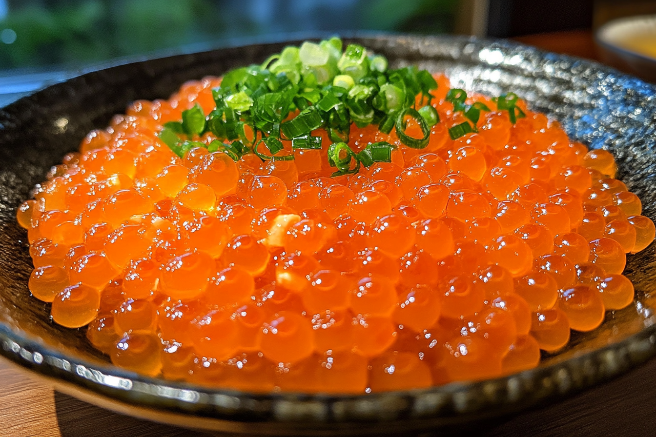 What is ikura in sushi?