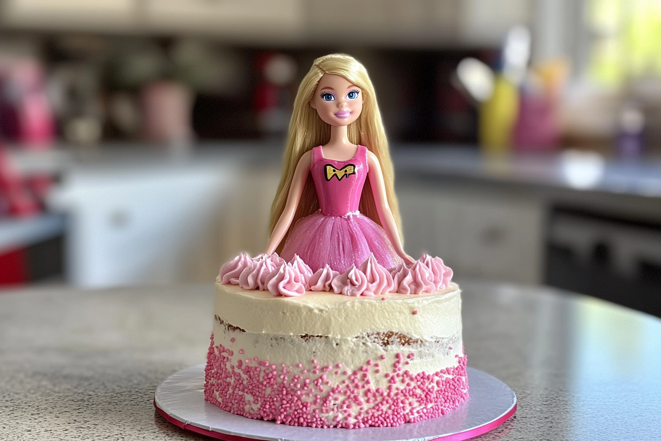 barbie cake