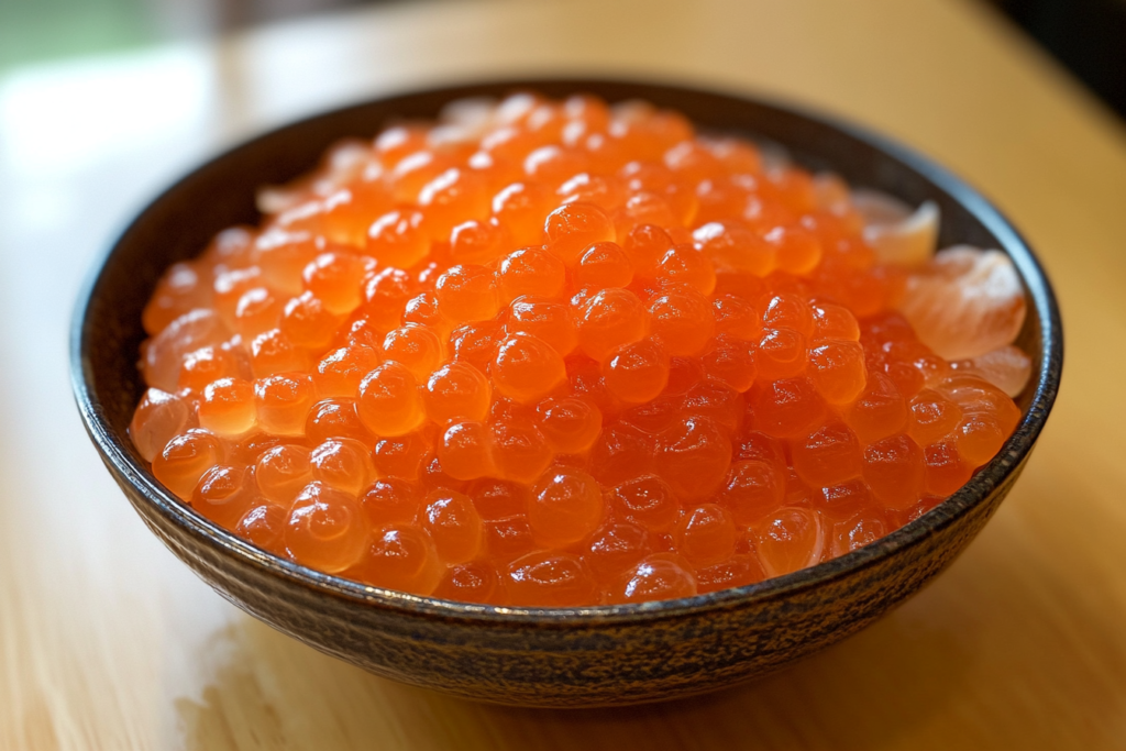 What is ikura in sushi?