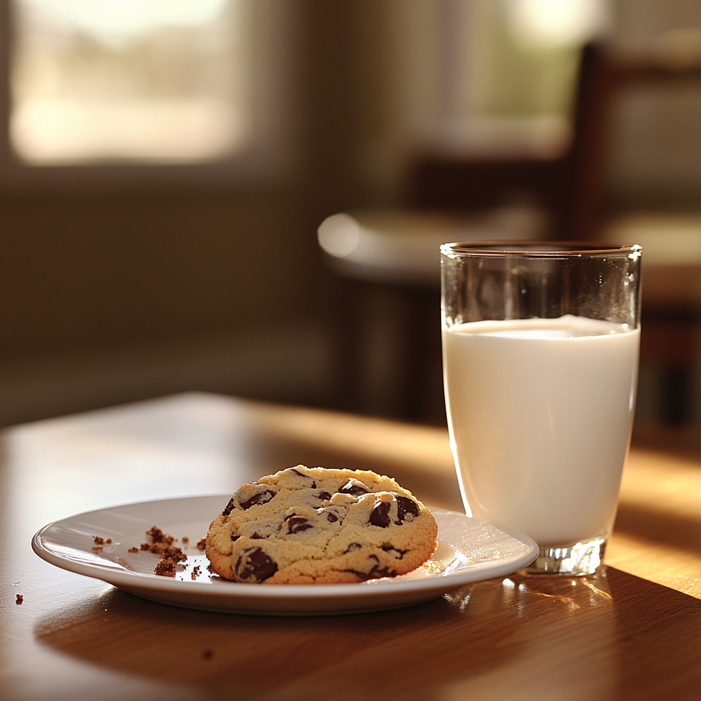 Why do Americans dip cookies in milk?