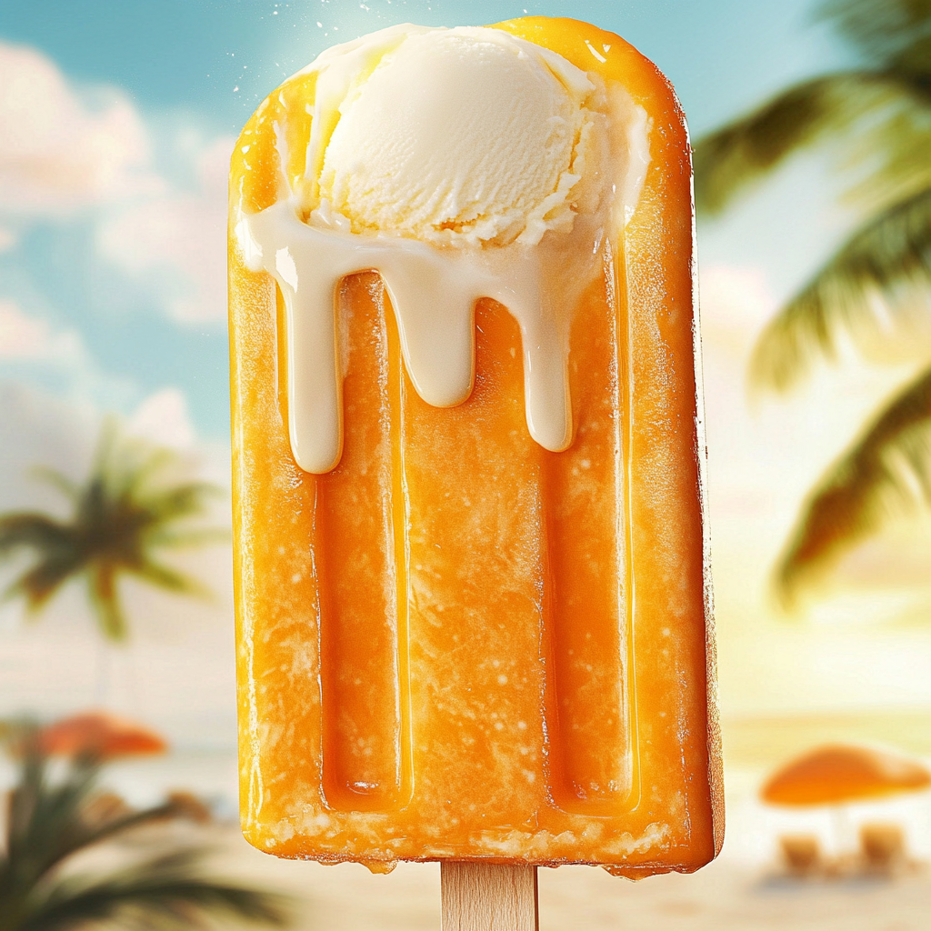 What is a creamsicle made of?