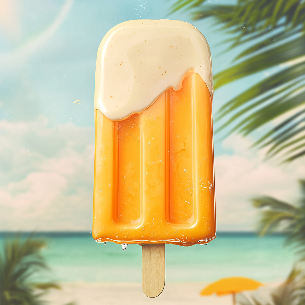 What is a creamsicle made of?