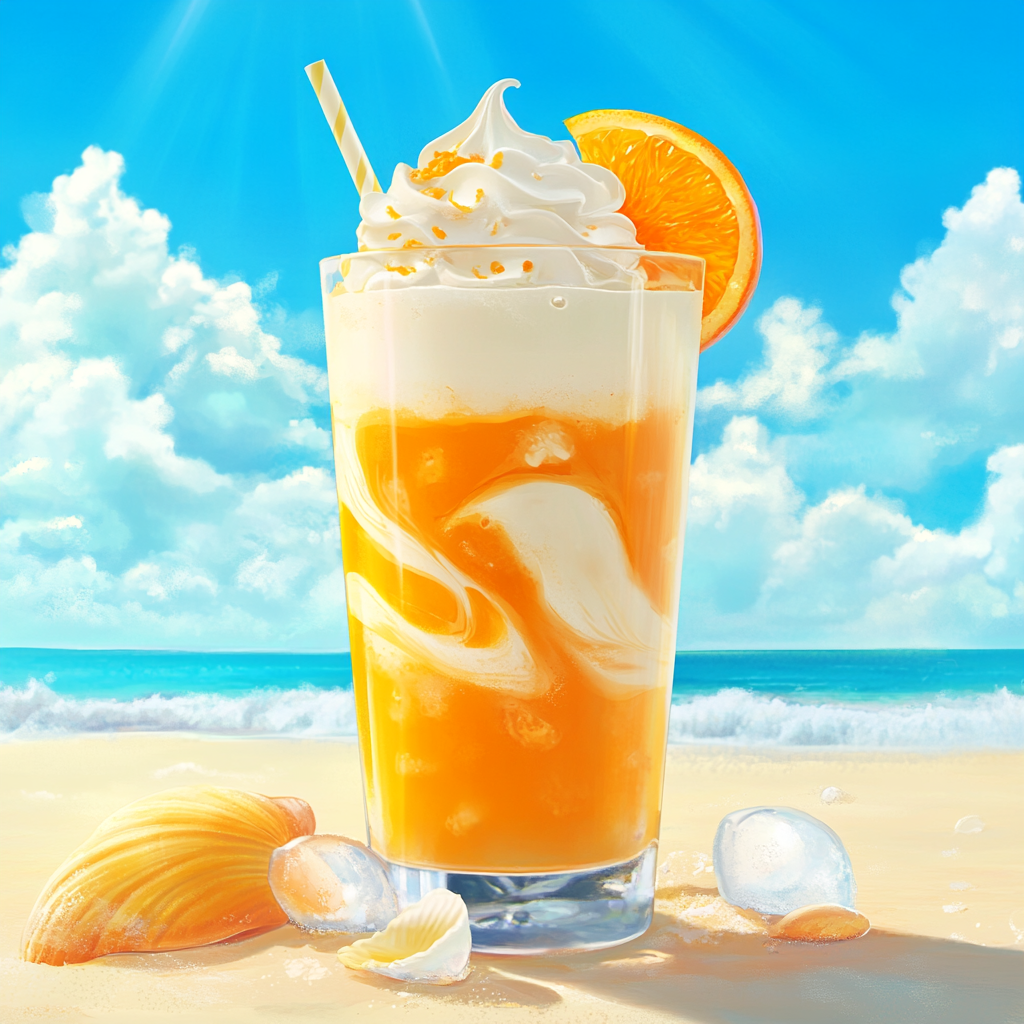 What is a creamsicle drink made of?