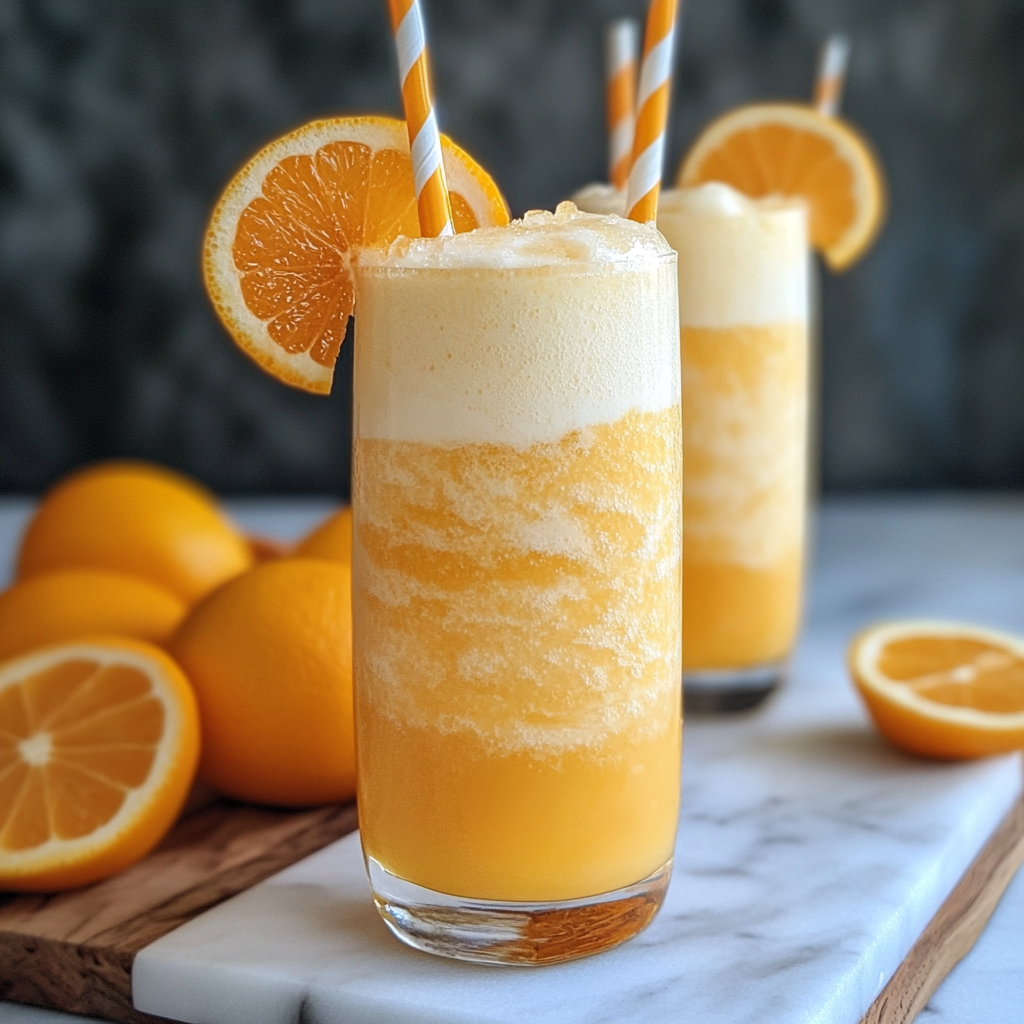 What is a creamsicle drink made of?