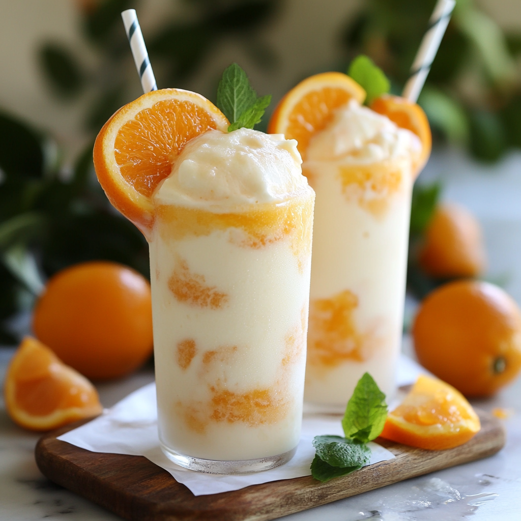 What is a creamsicle drink made of?