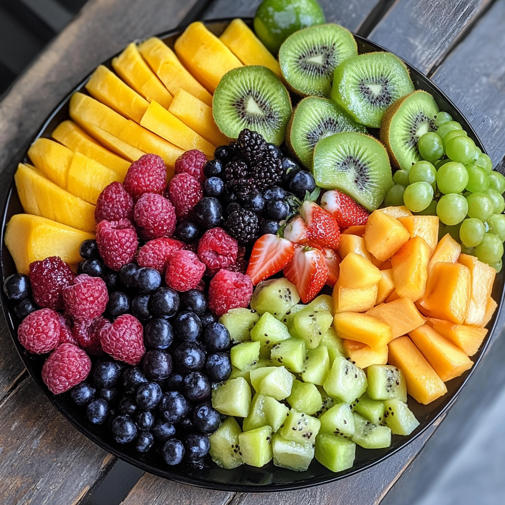 What should be in a fruit platter?