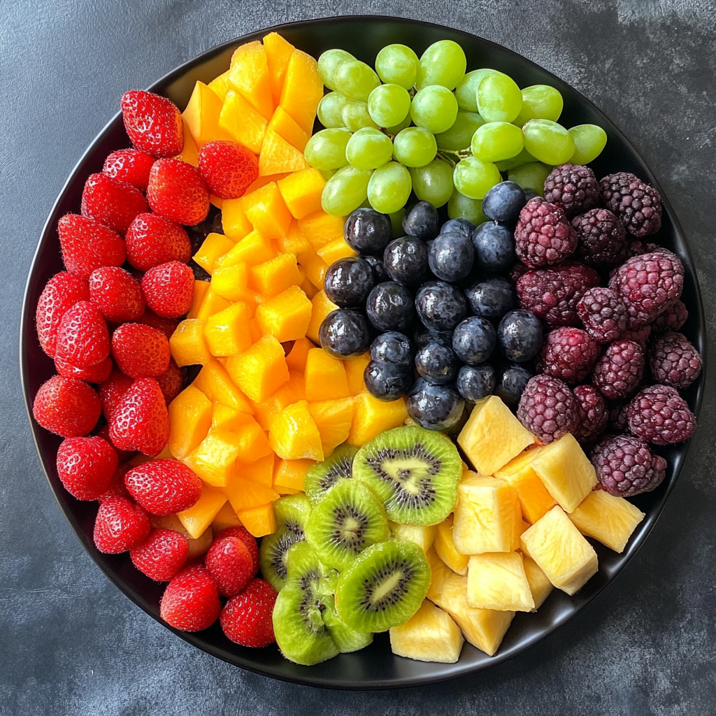 What should be in a fruit platter?