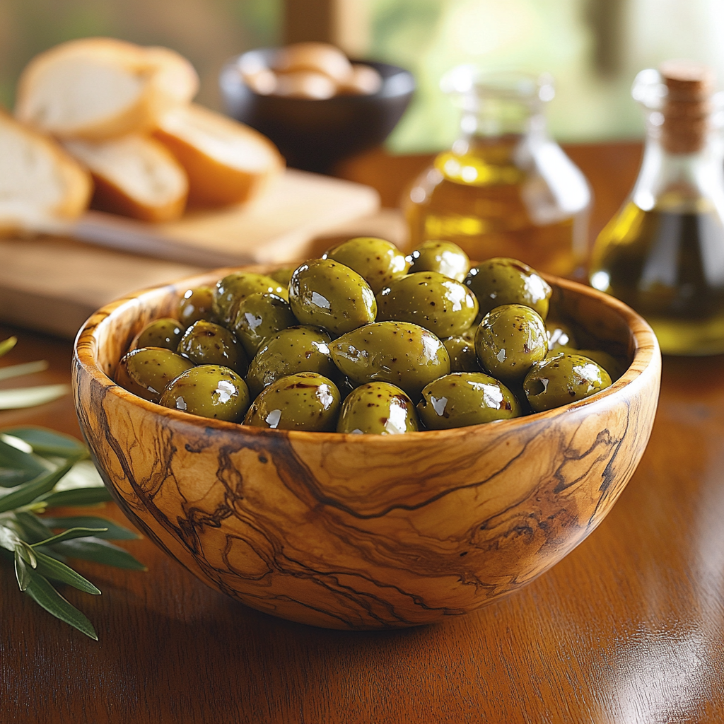 green olives