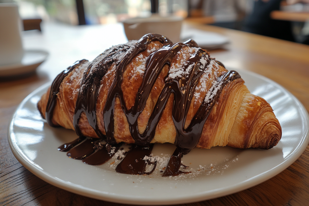 What is a croissant with chocolate called?