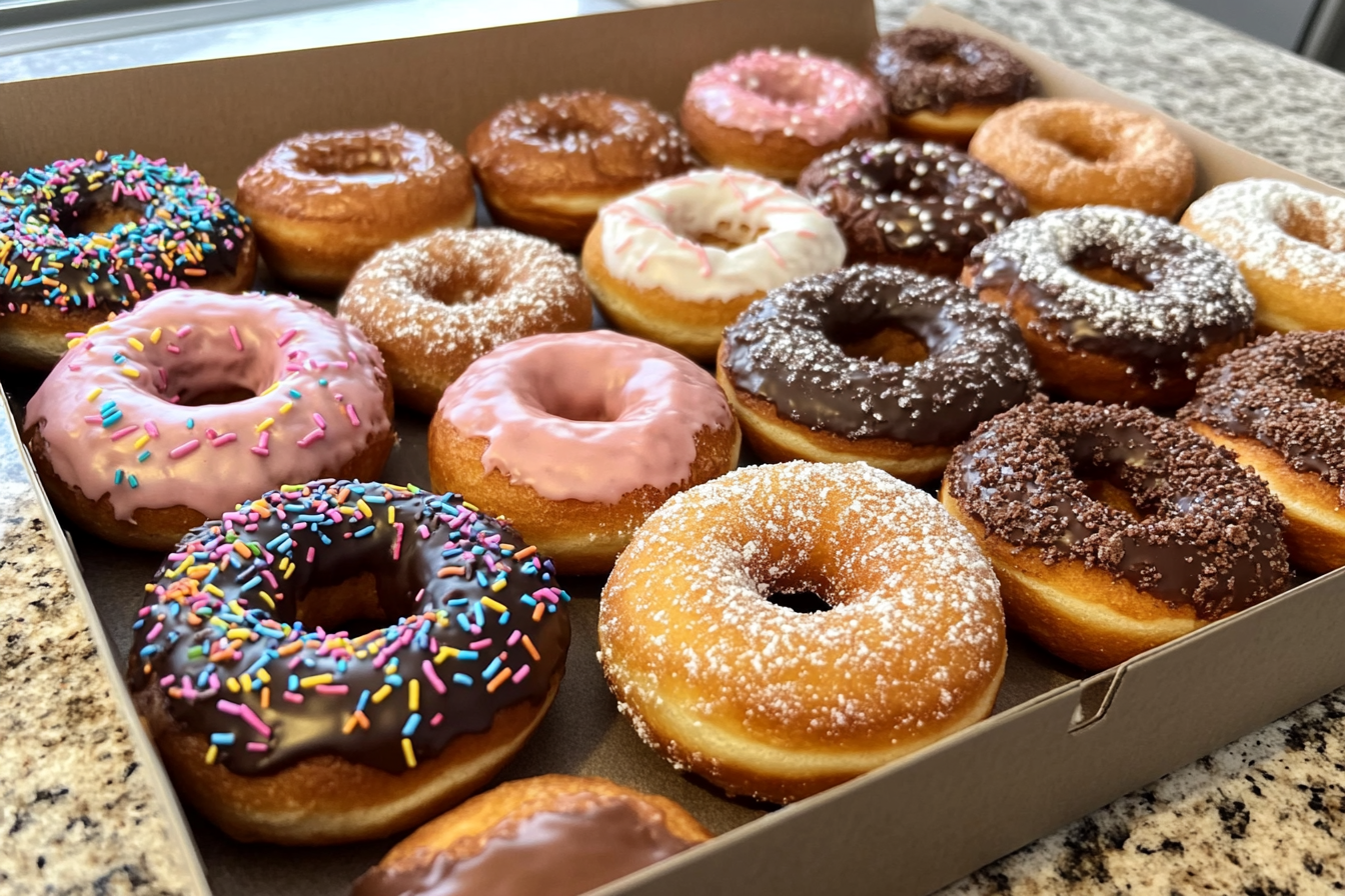 What are the two types of donuts?