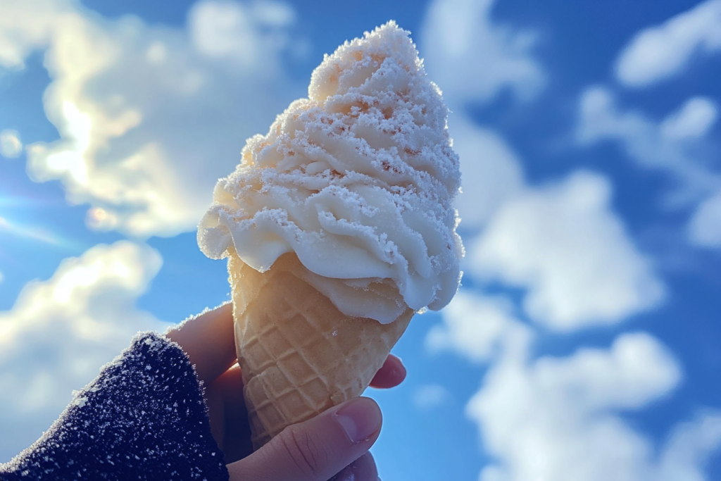 What do Americans call snow cones?