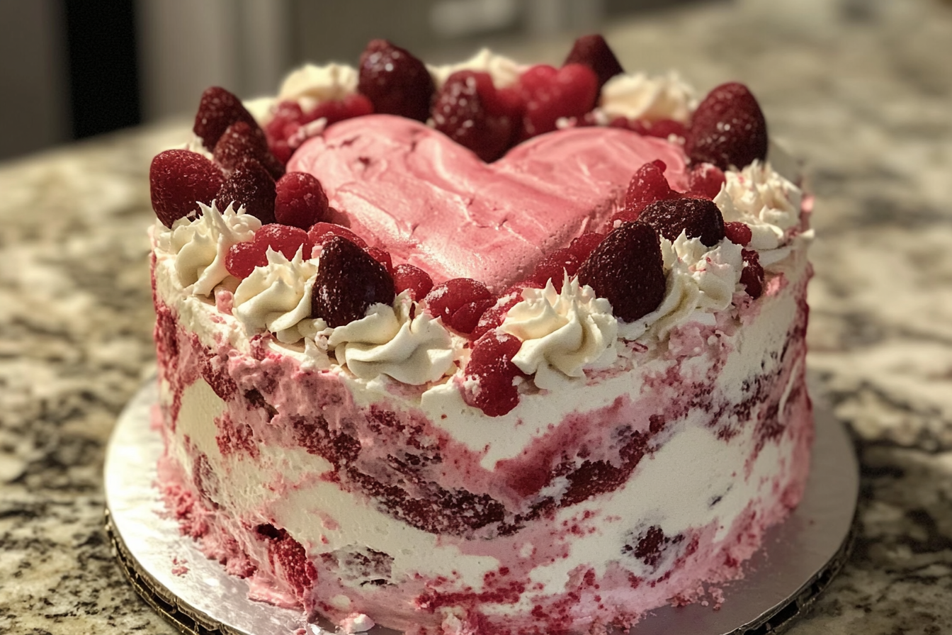 What is the meaning of heart cake?