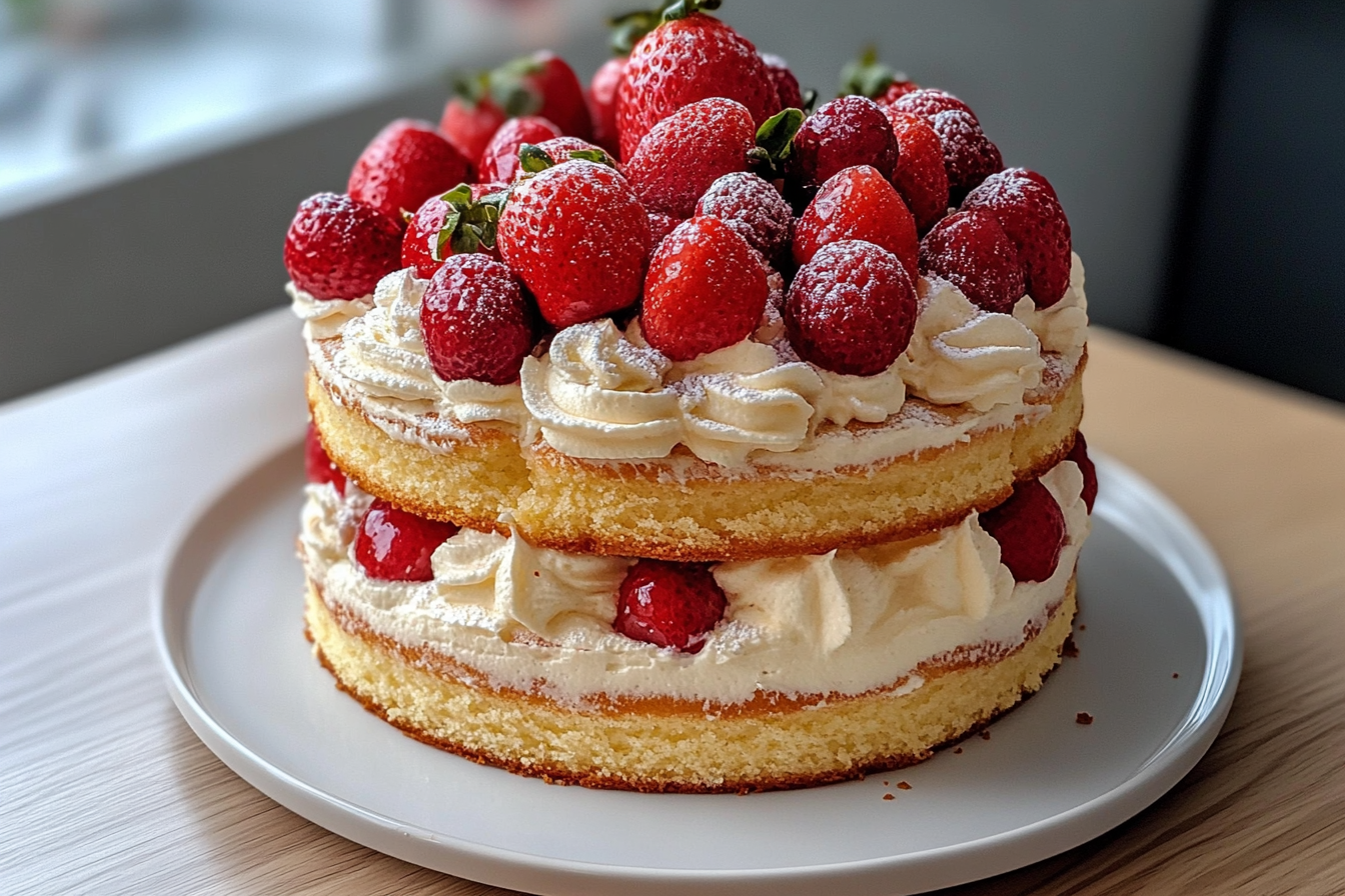 What is love cake made of?