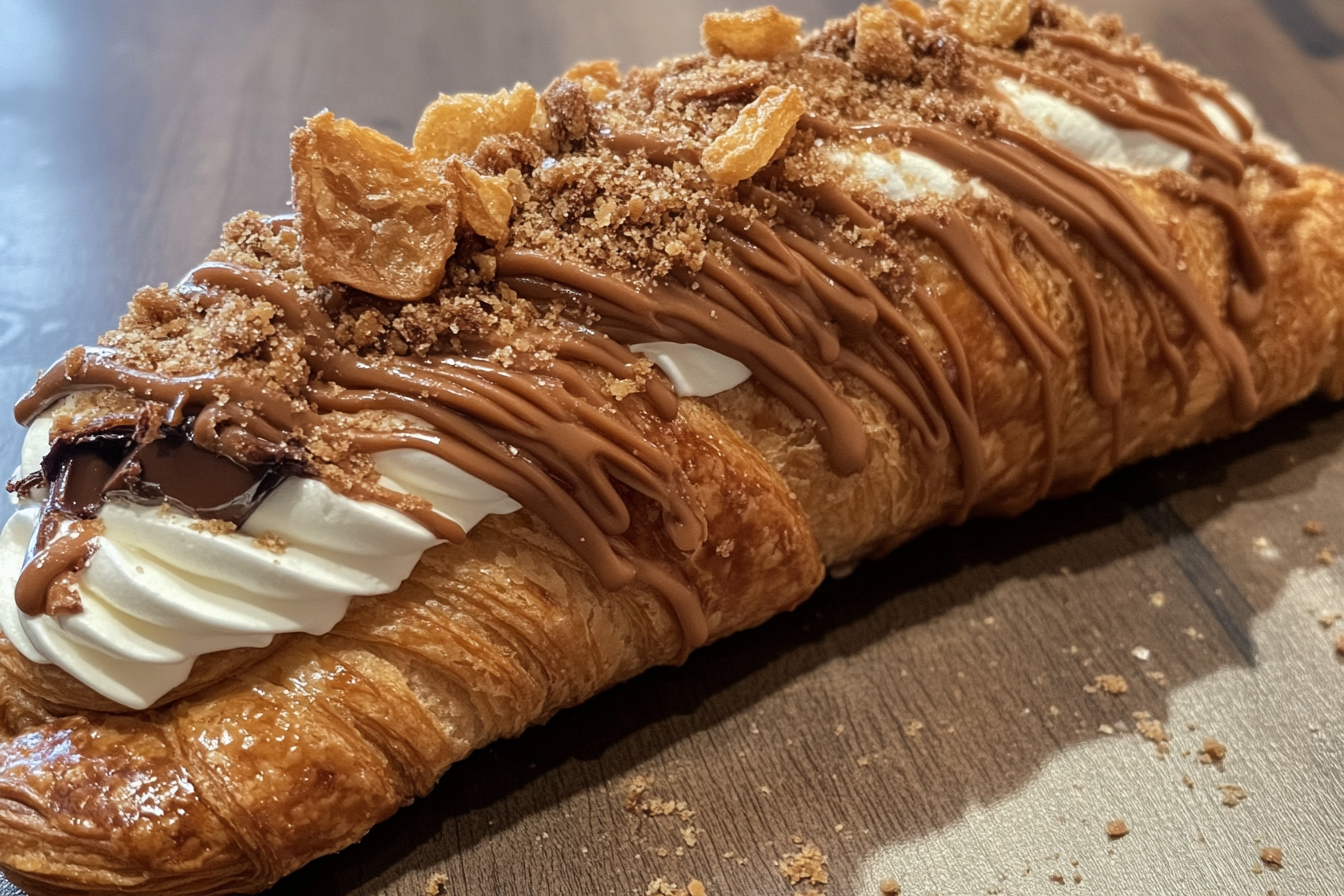 What is a Biscoff croissant?