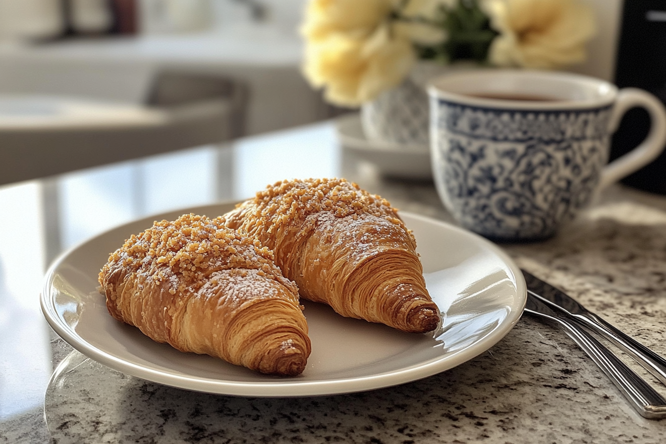 What is a Biscoff croissant?