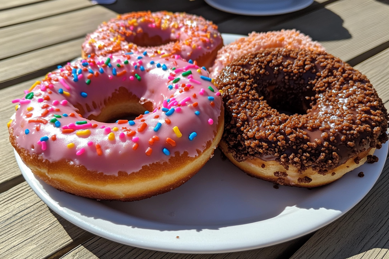 powdered donuts