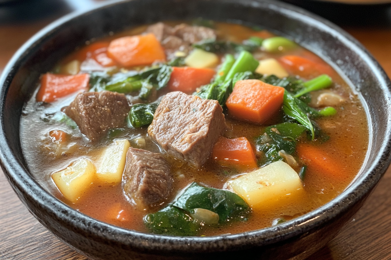 Why do Filipinos eat sinigang?