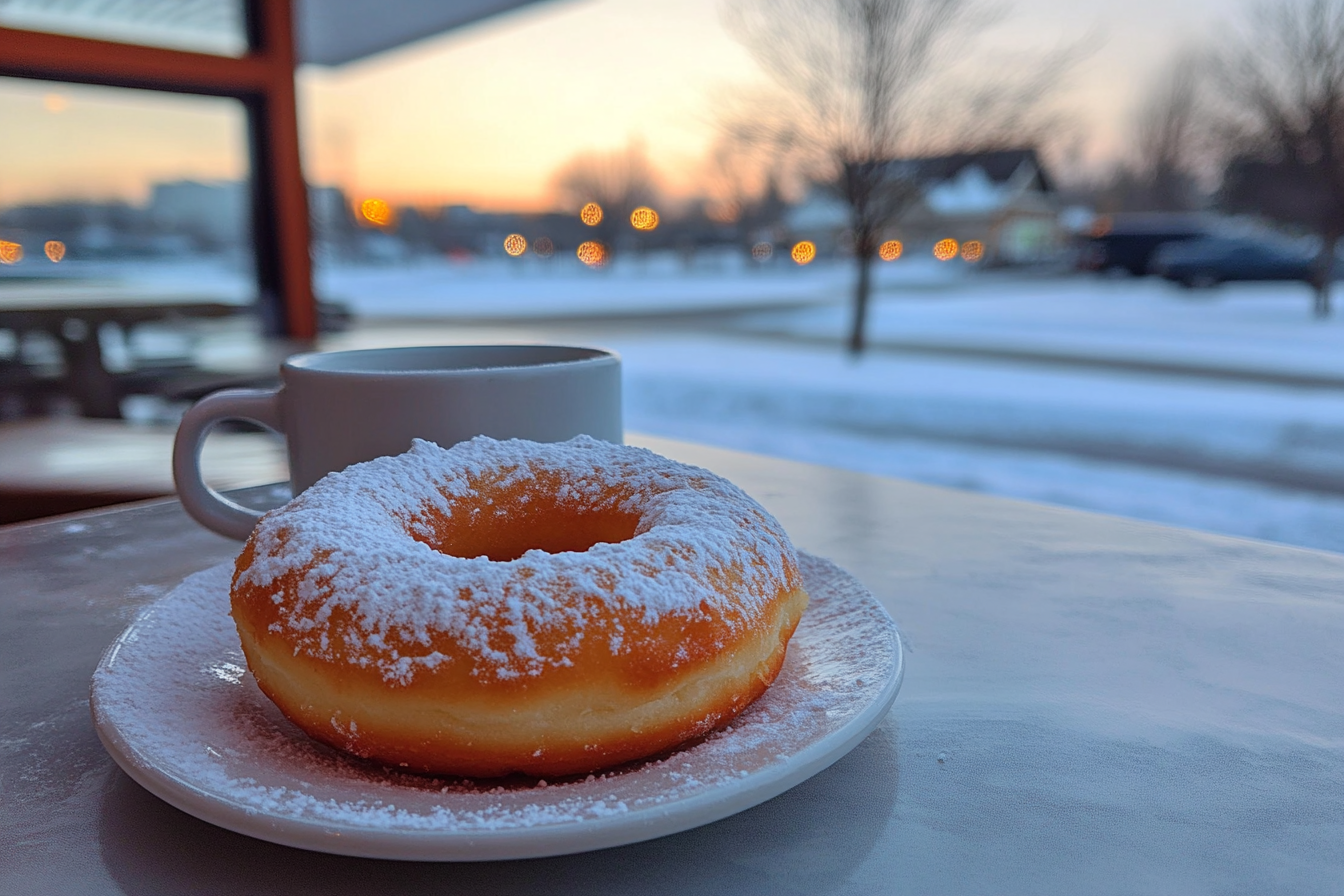 powdered donuts