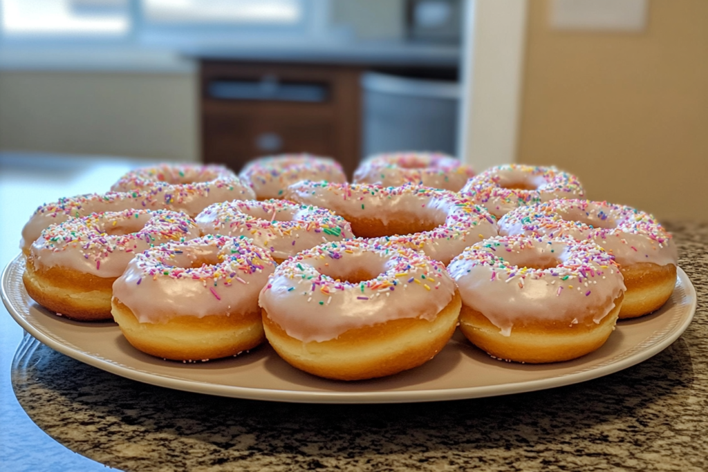 powdered donuts