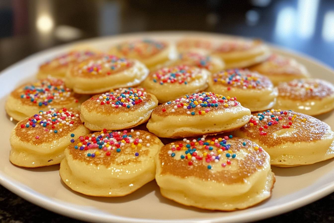 How long do you cook mini pancakes for?