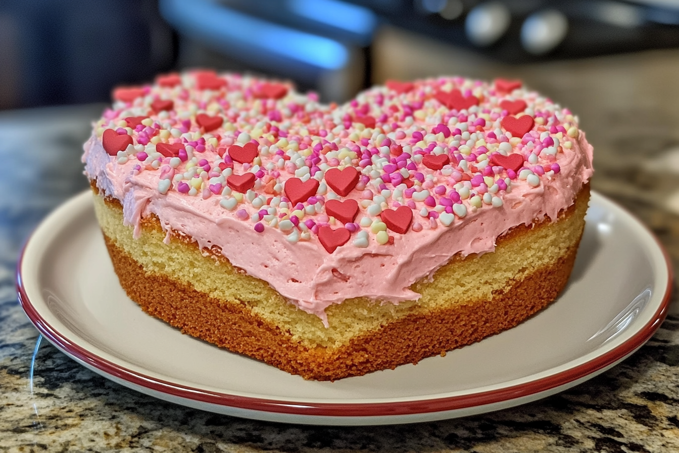 What is the meaning of heart cake?