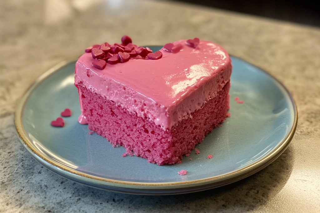 What is the meaning of heart cake?