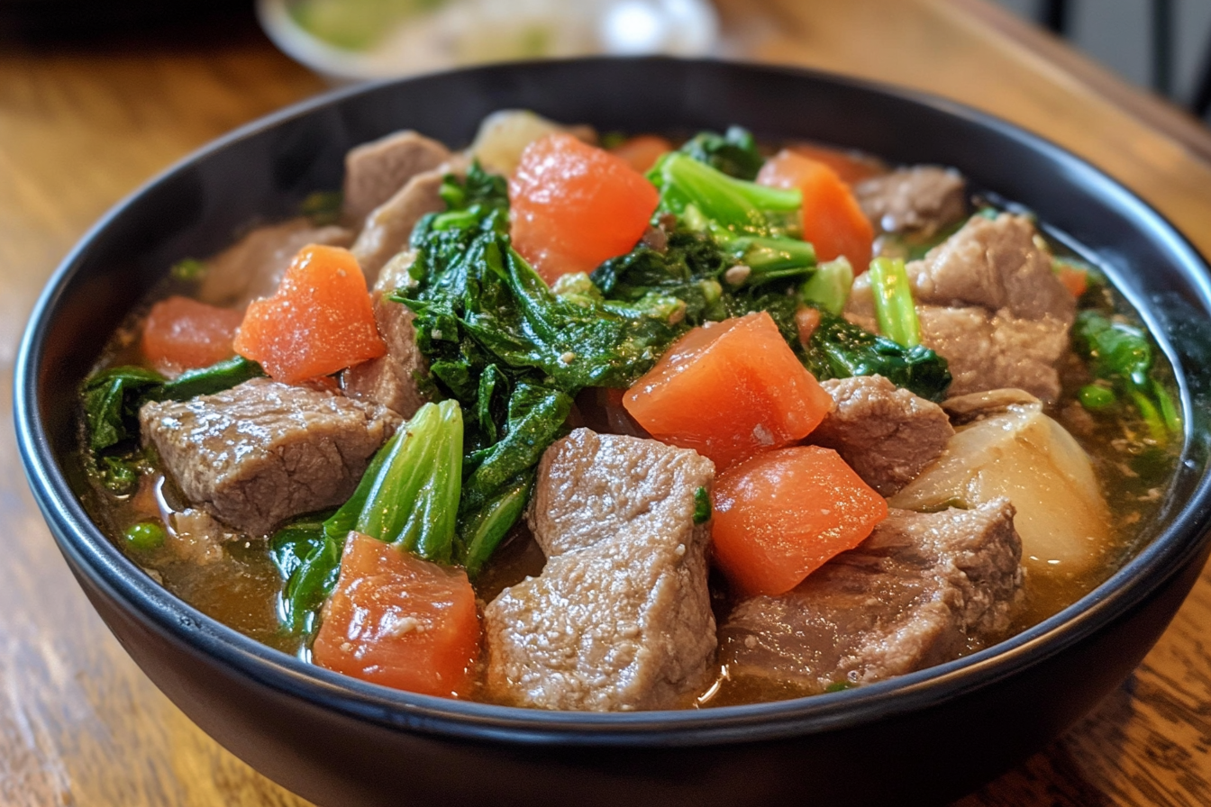 Why do Filipinos eat sinigang?