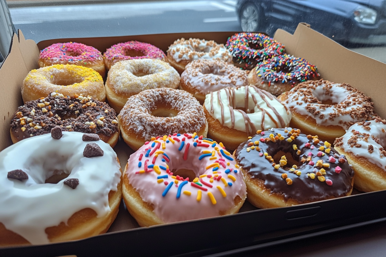 What are stuffed donuts called?