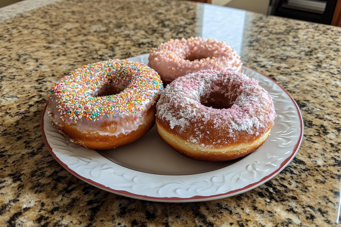 What is the white stuff on powdered donuts?