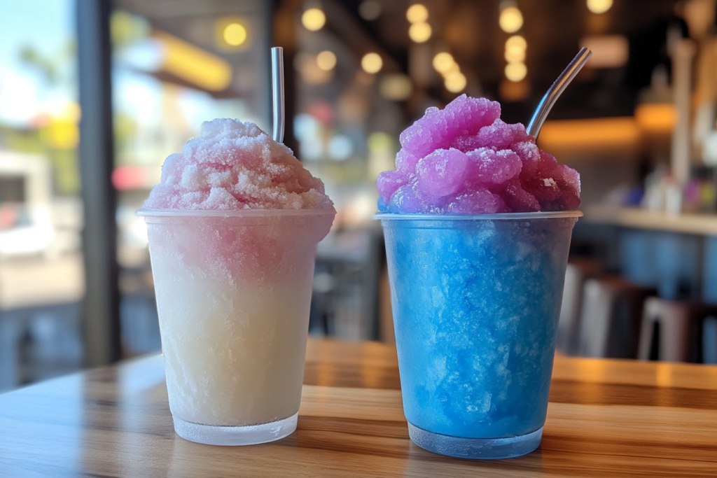 snow cones