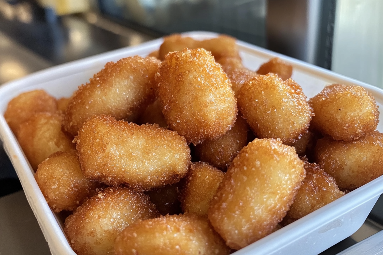 What are corn nuggets made from?