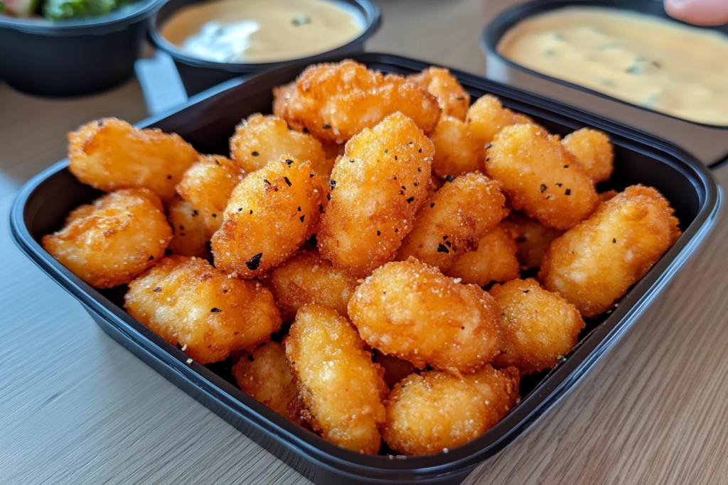 What are corn nuggets made from?