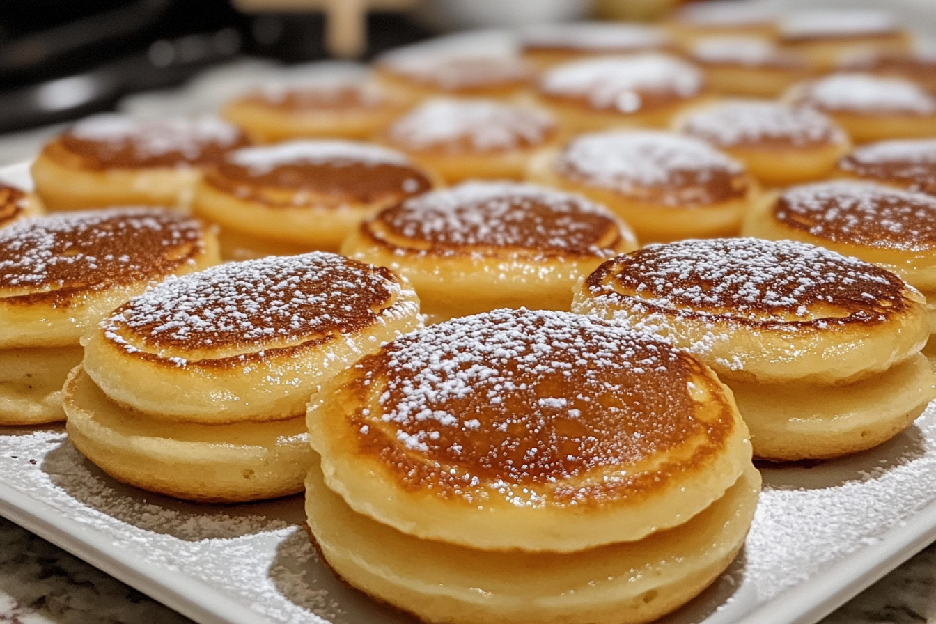 mini pancakes