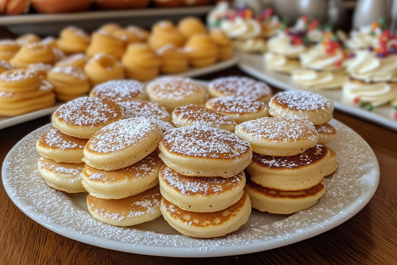 mini pancakes