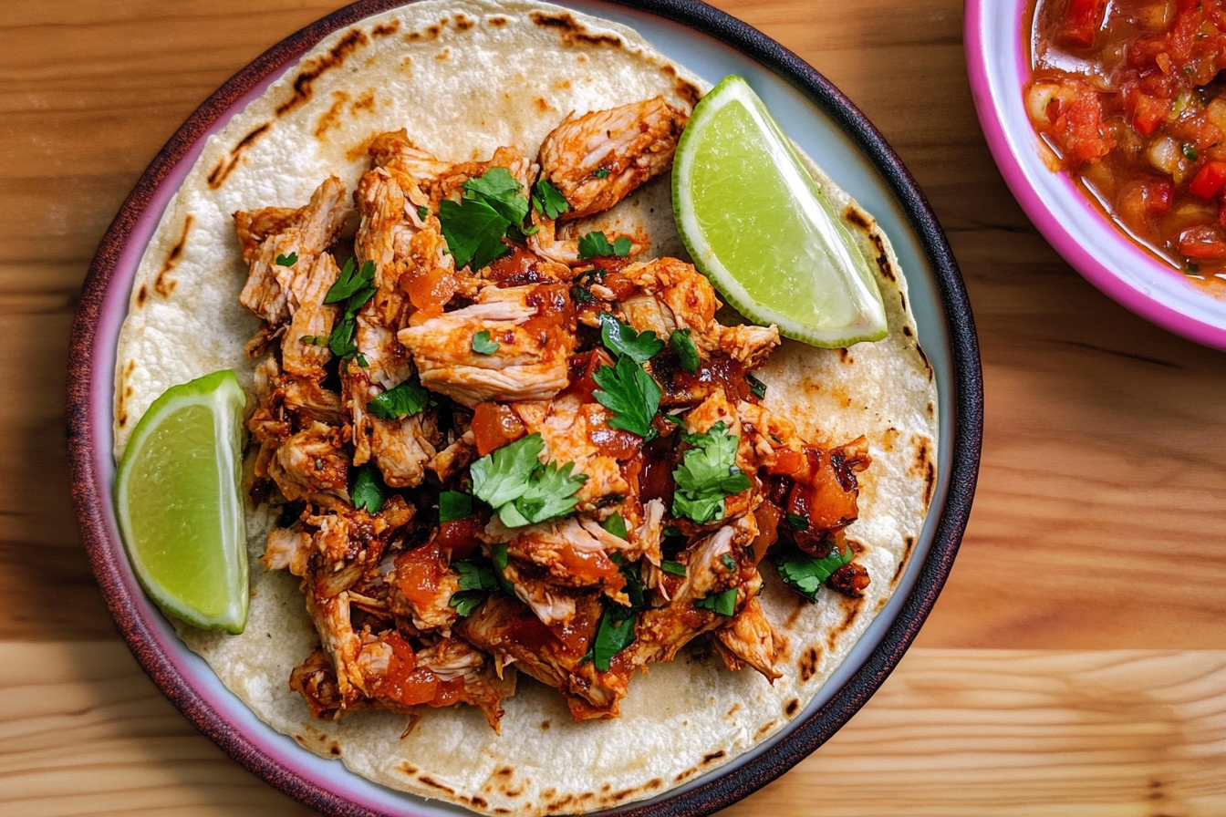 What does Tinga chicken taste like?