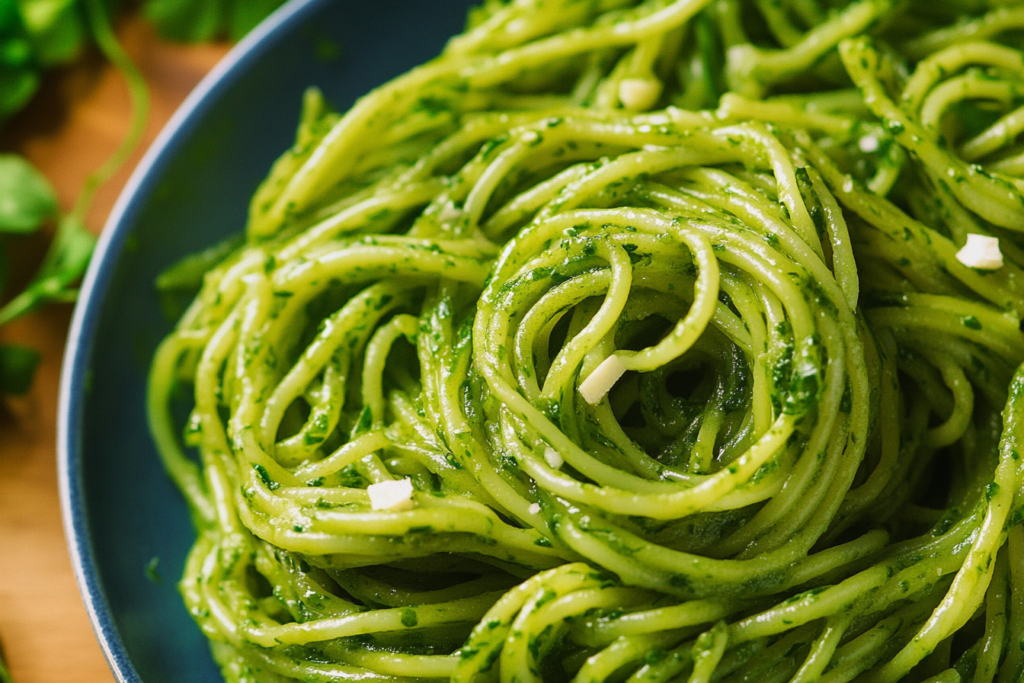 How long does green spaghetti last in the fridge?