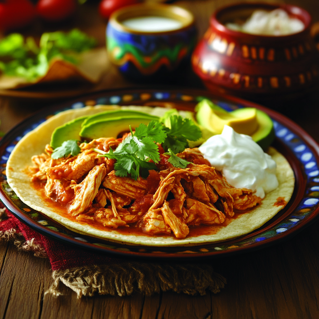 What does Tinga chicken taste like?