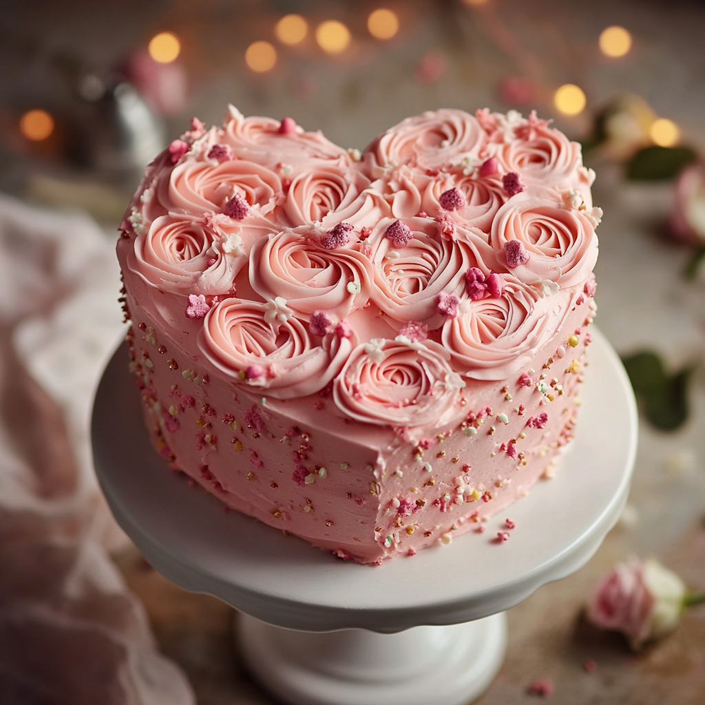 heart cake