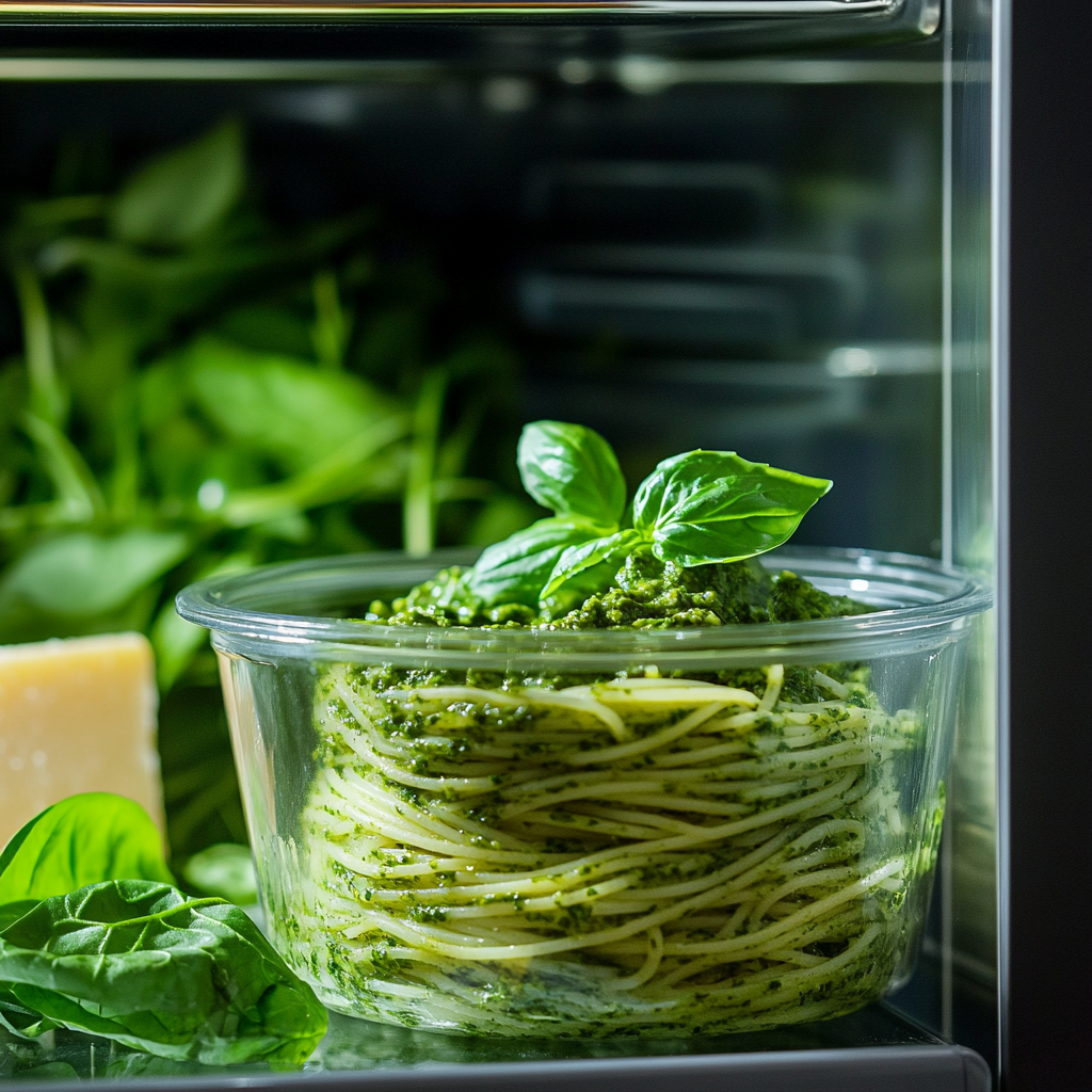 How long does green spaghetti last in the fridge?