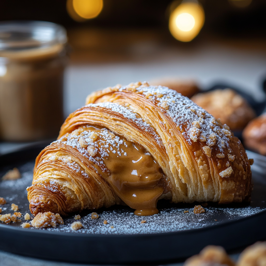 What is a Biscoff croissant?